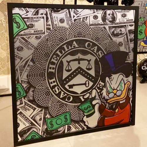 Scrooge with Hella Cash artwork